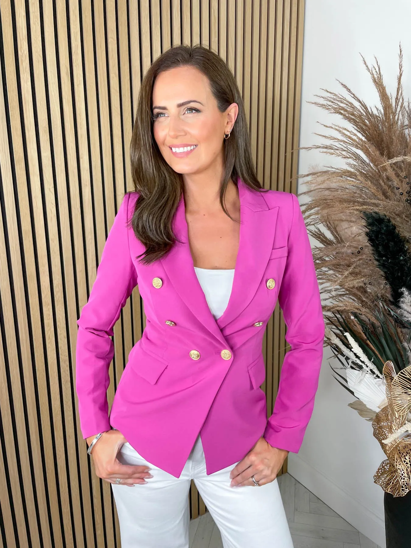 Kendall Blazer - Magenta