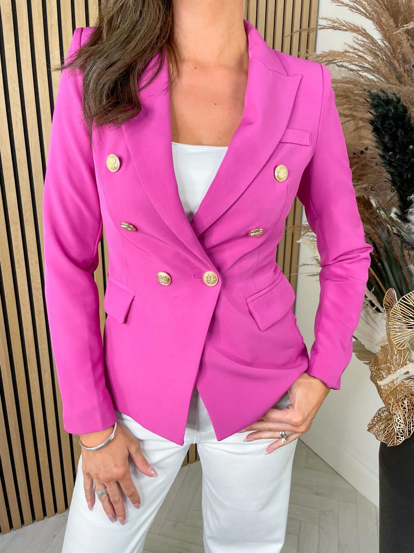 Kendall Blazer - Magenta