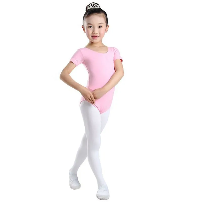 Kid Girls Ballet Dance Gymnastics Leotards Children Sleeveless Dancewear Clothes SM6