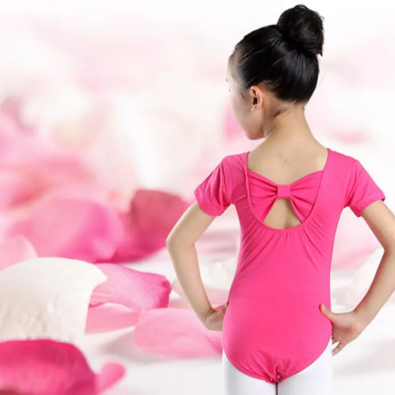 Kid Girls Ballet Dance Gymnastics Leotards Children Sleeveless Dancewear Clothes SM6