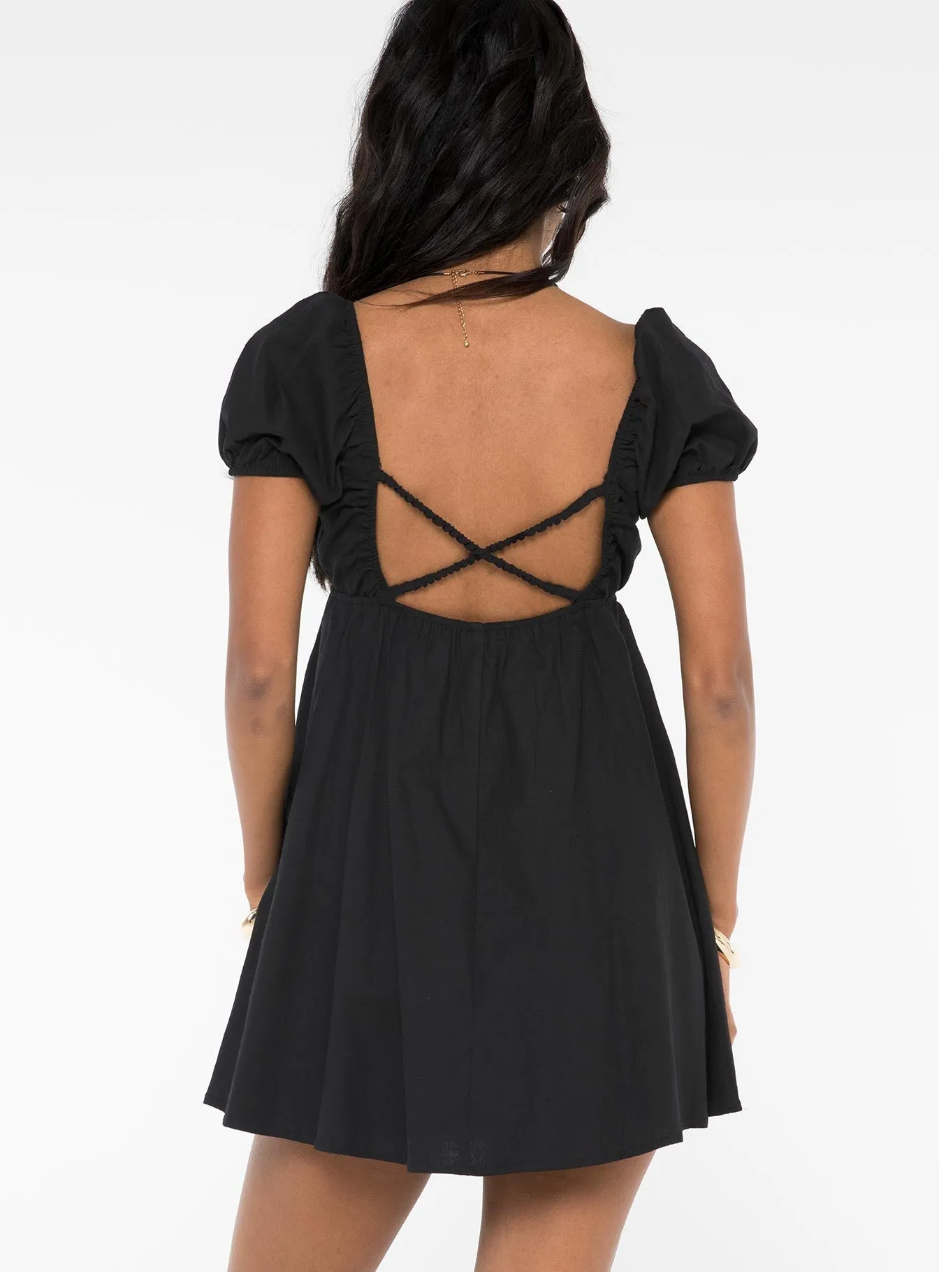 Koly Mini Dress Black