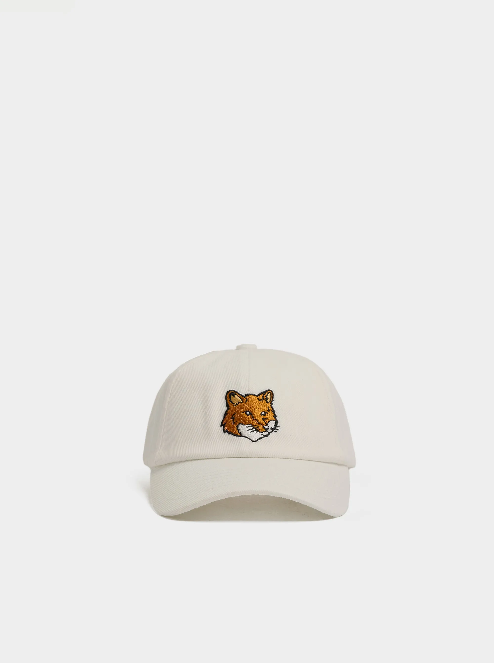 Large Fox Head 6P Cap, White