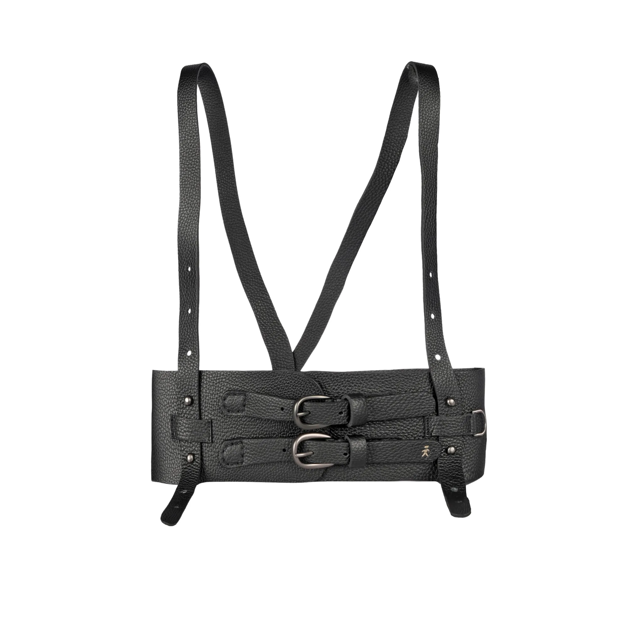 Leather Waist Belt Dandy Black