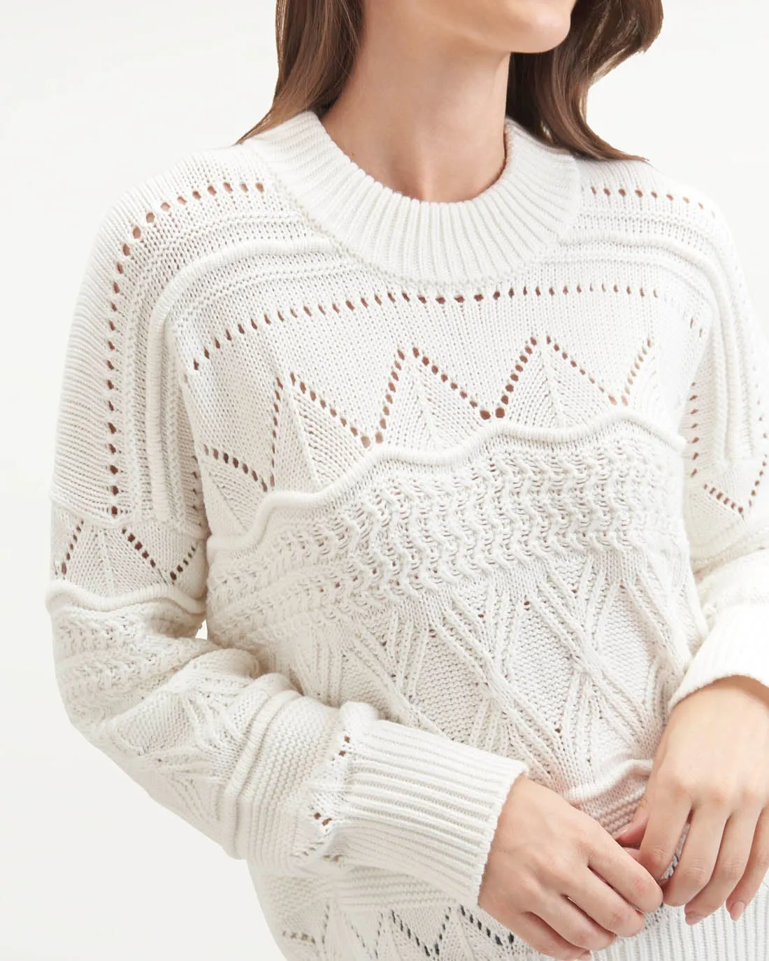 Lucy Cable Knit Sweater