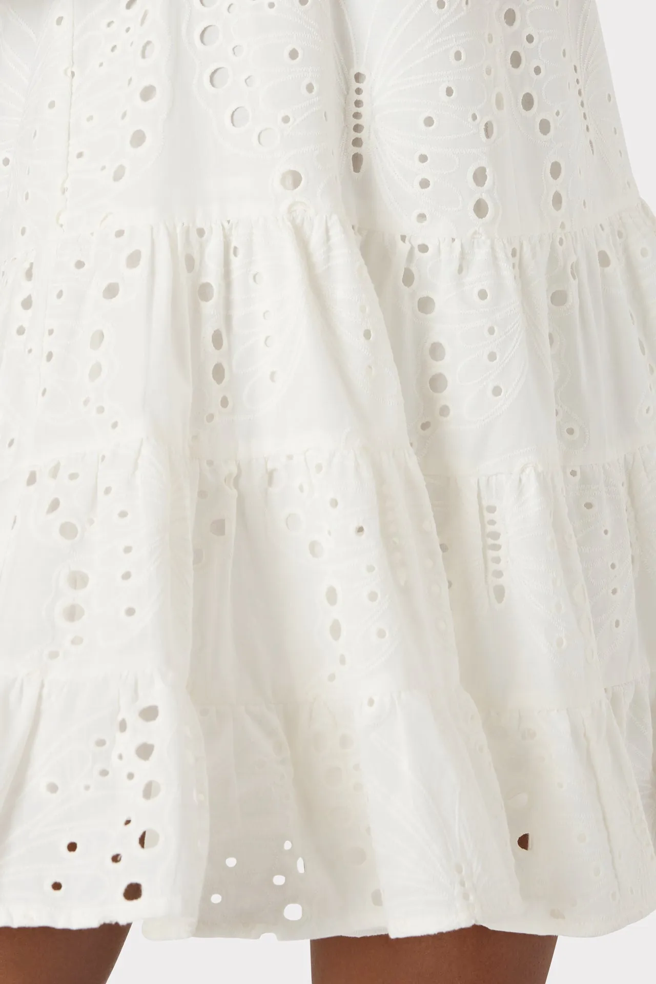 Margaret Butterfly Eyelet Dress