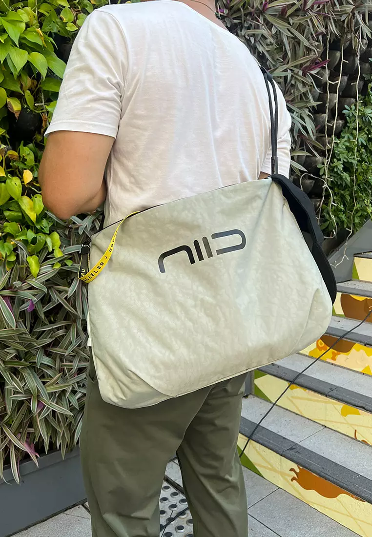 NIID NIID ST@TEMENT S7 Lite Tote Bag - COOL GRAY & BUTTERCUP