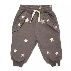 oh baby! Rose Gold Stars Millie Pocket Jogger - Bark