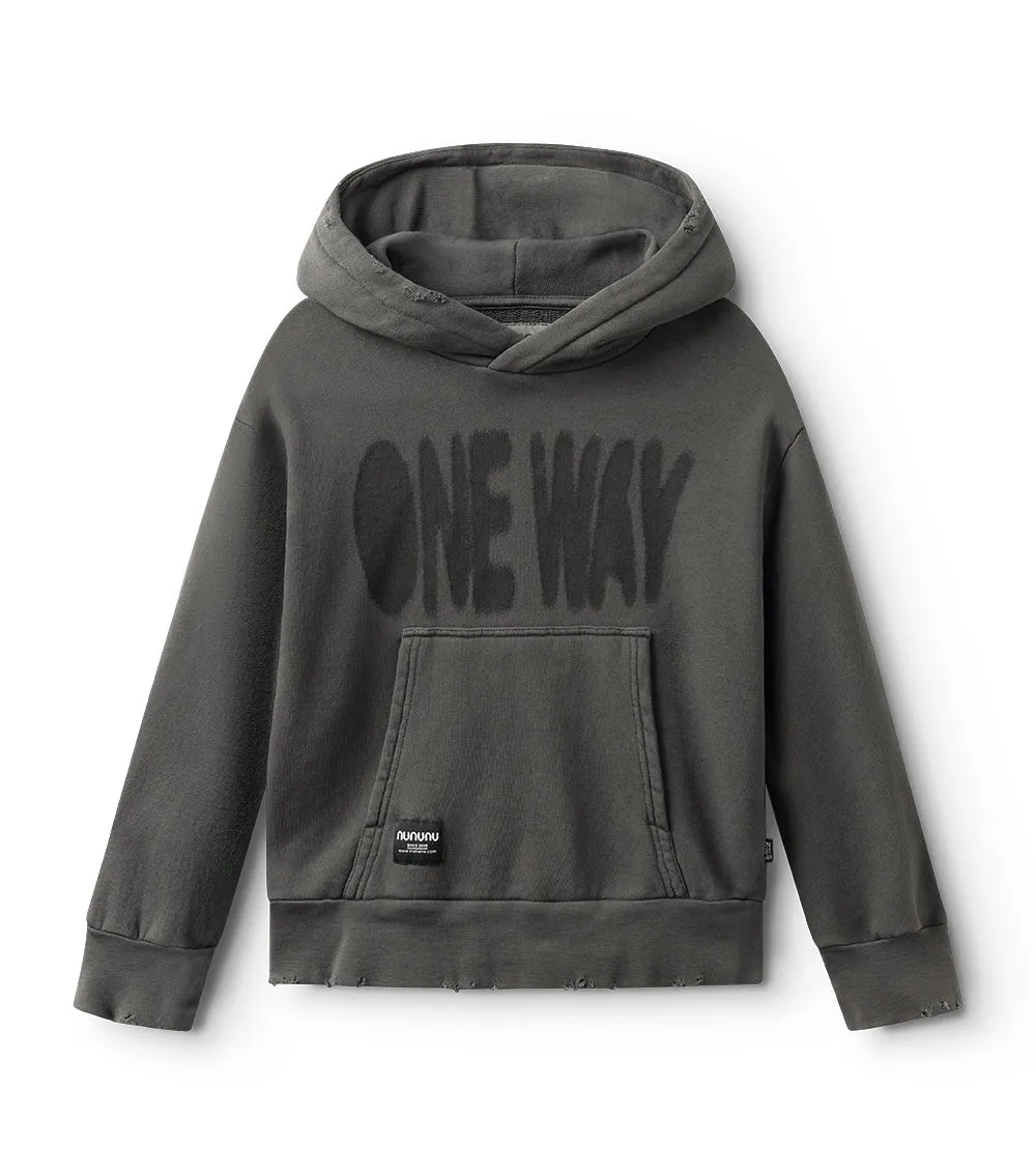 one way hoodie