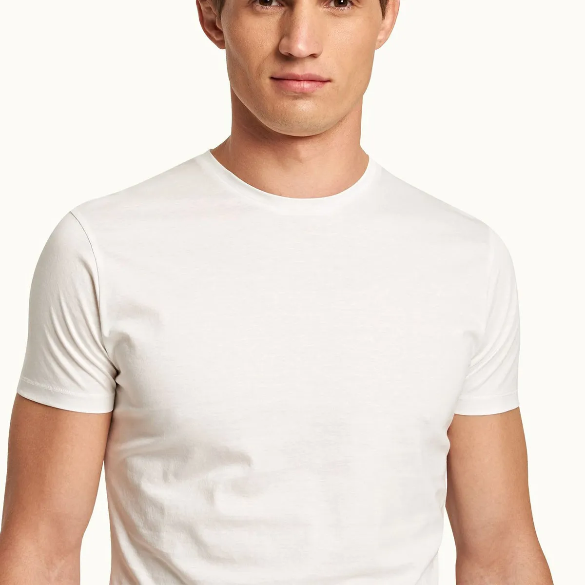 Orlebar Brown - OB-T Mercerised T-Shirt in White