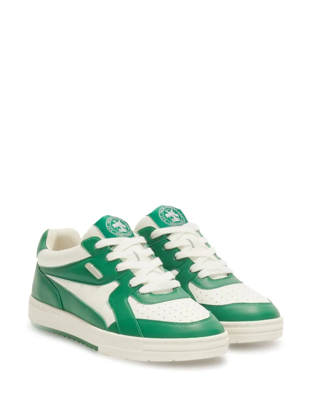 PALM ANGELS - University Sneaker in Green