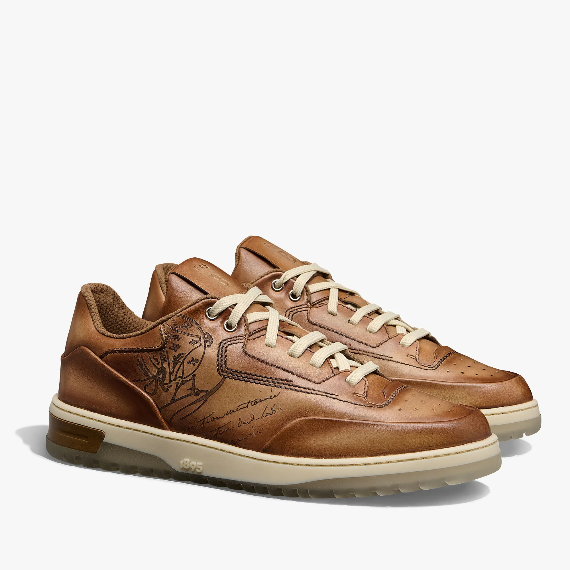 Playoff Scritto Venezia Calf Leather Sneaker