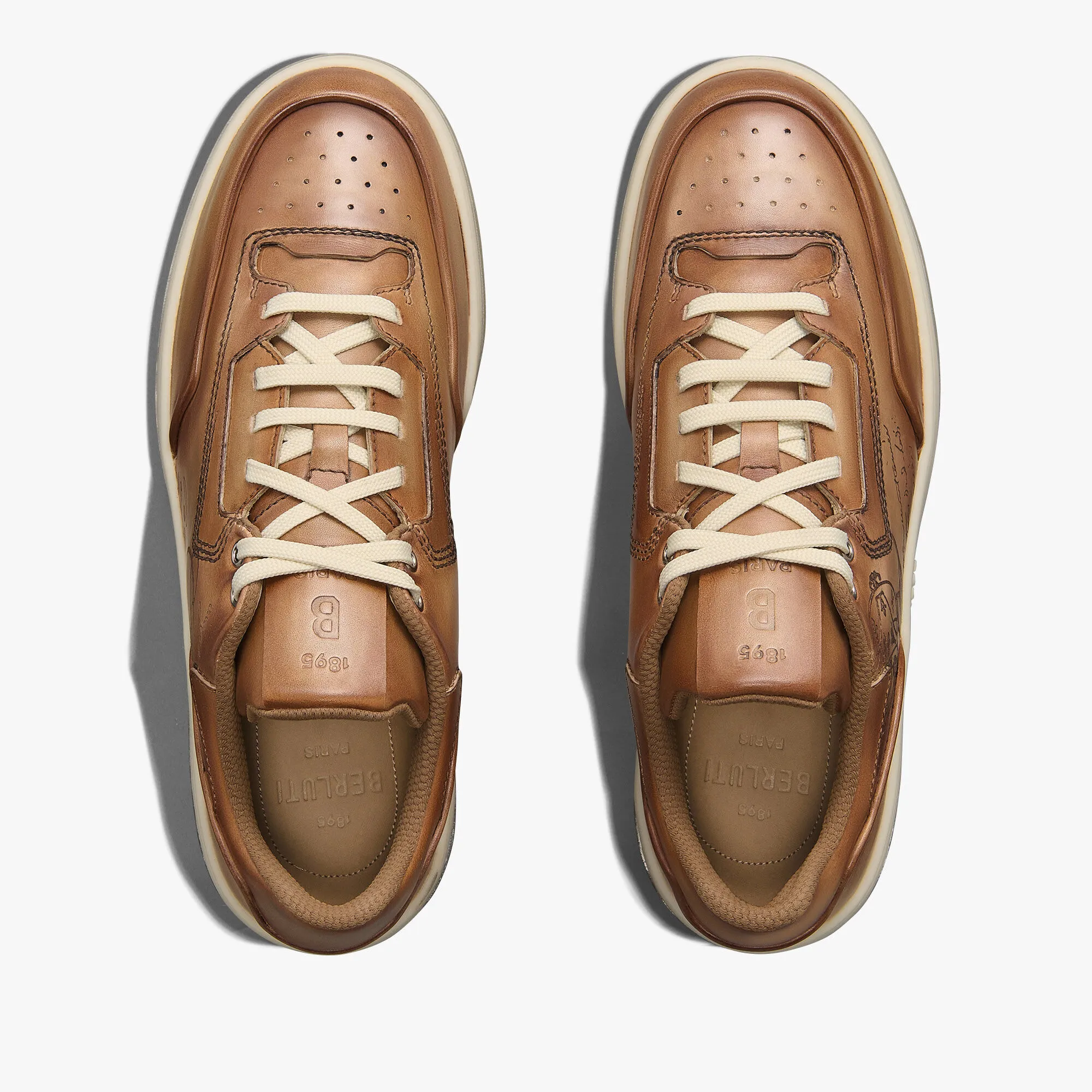 Playoff Scritto Venezia Calf Leather Sneaker