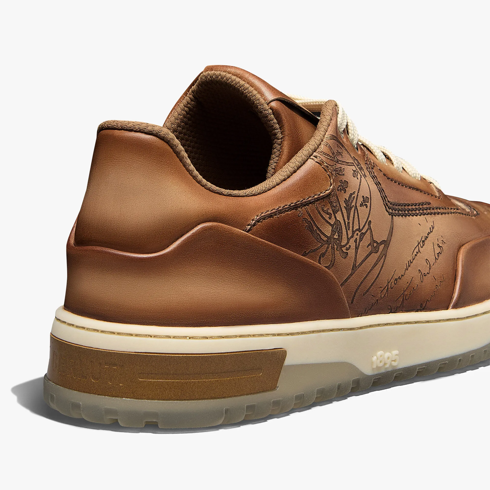 Playoff Scritto Venezia Calf Leather Sneaker