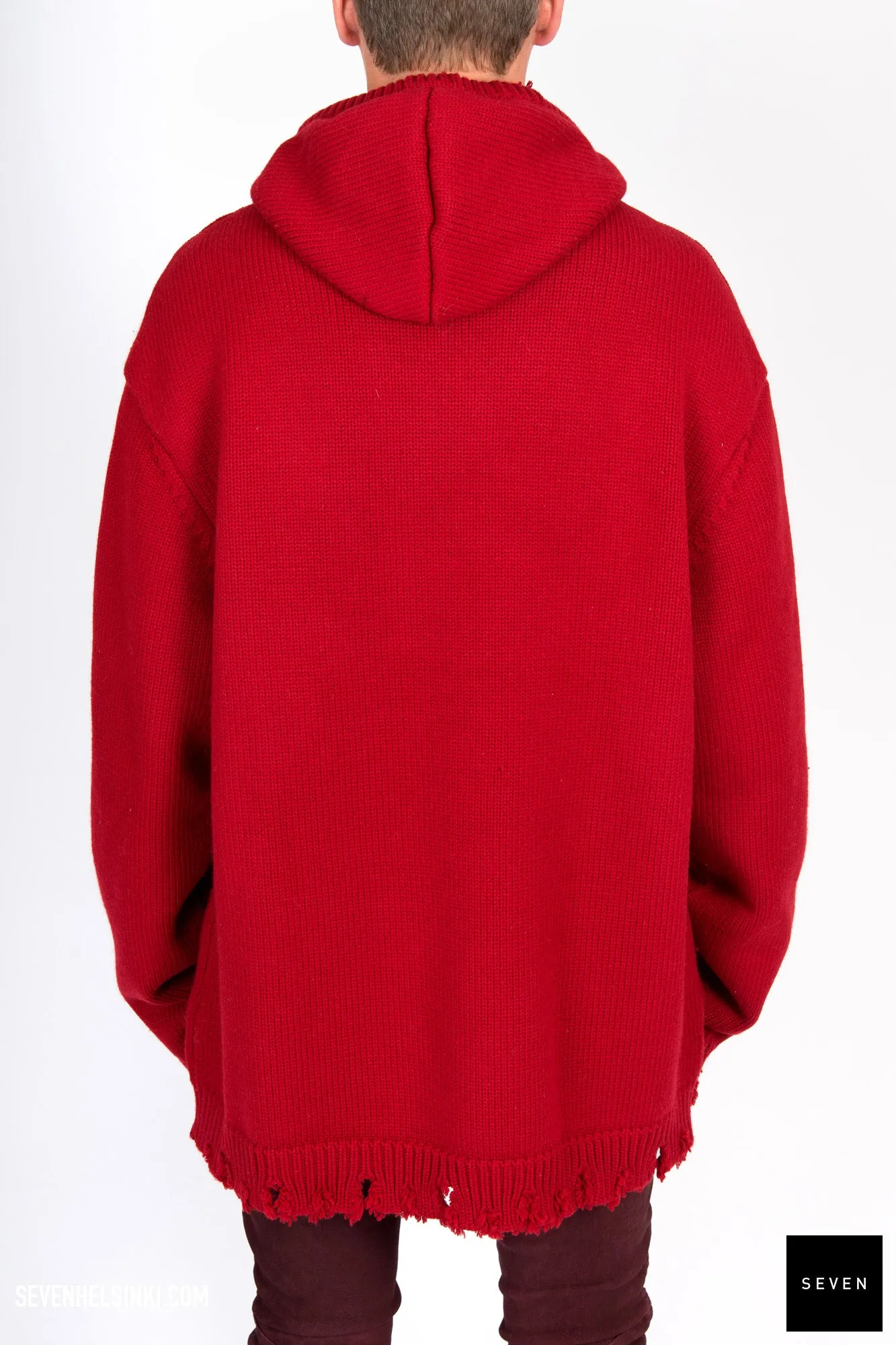 PLECTRUM KNIT HOODIE