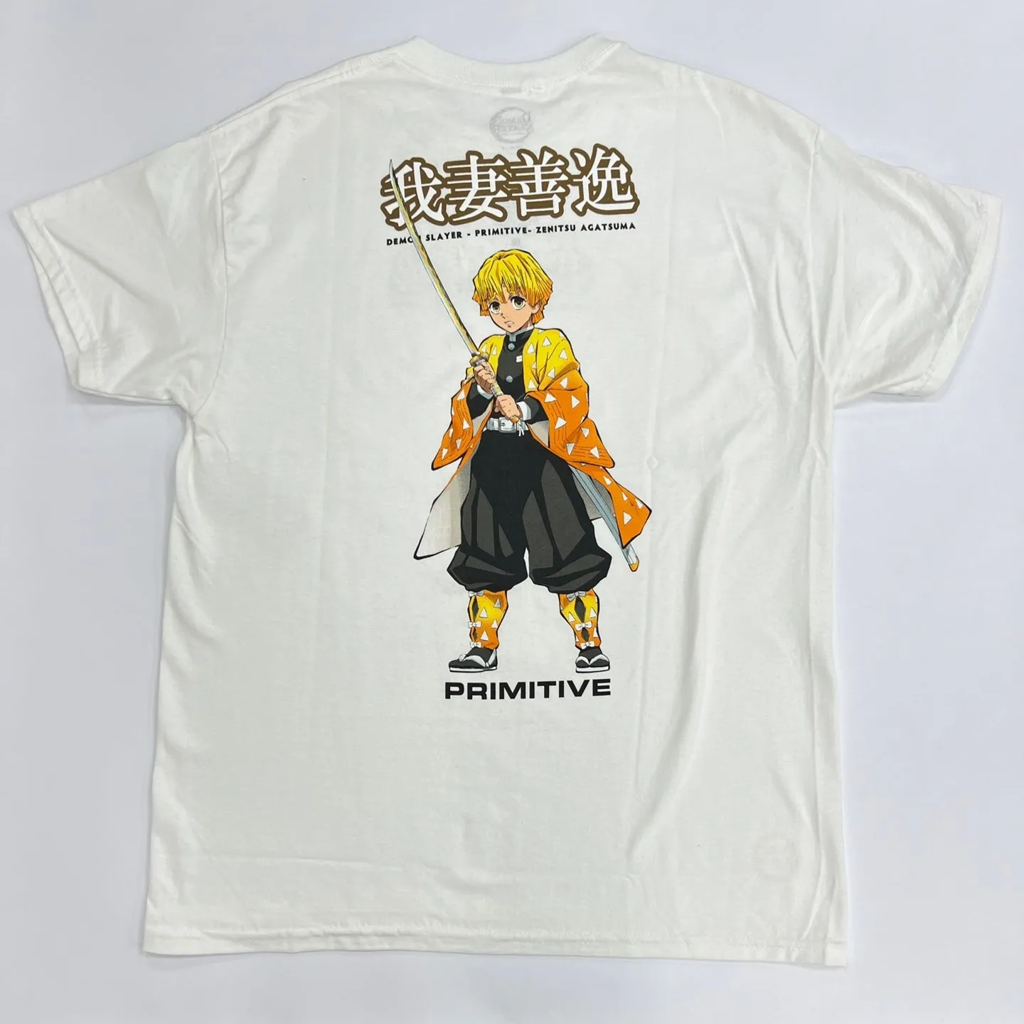 Primitive X Zenitsu Agatsuma Graphic T-Shirt - White