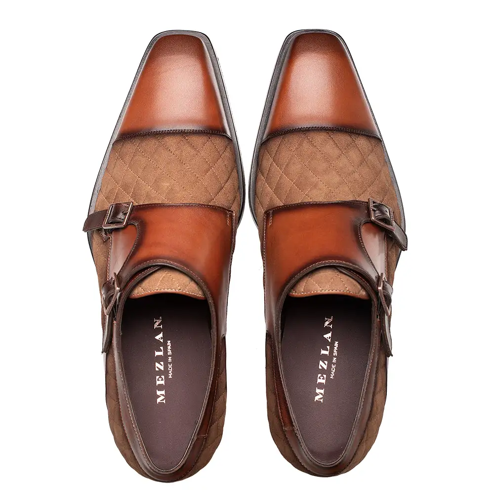 Quilted Double Monk Strap