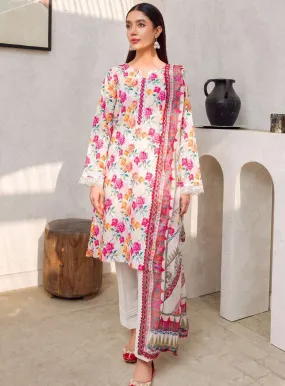 Rang By Motifz Digital Printed Lawn 3 Piece Unstitched Suit MT24D 4602 ZOHA