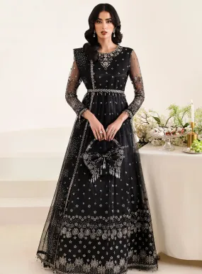 Reena By Alizeh Handcrafted Wedding Edit Net 3 Piece Unstitched Suit ALZ24R AF-HM-4017 LUCENT