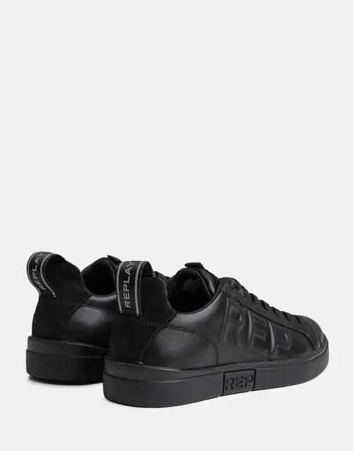 Replay Mens Polys Up Shoes Black