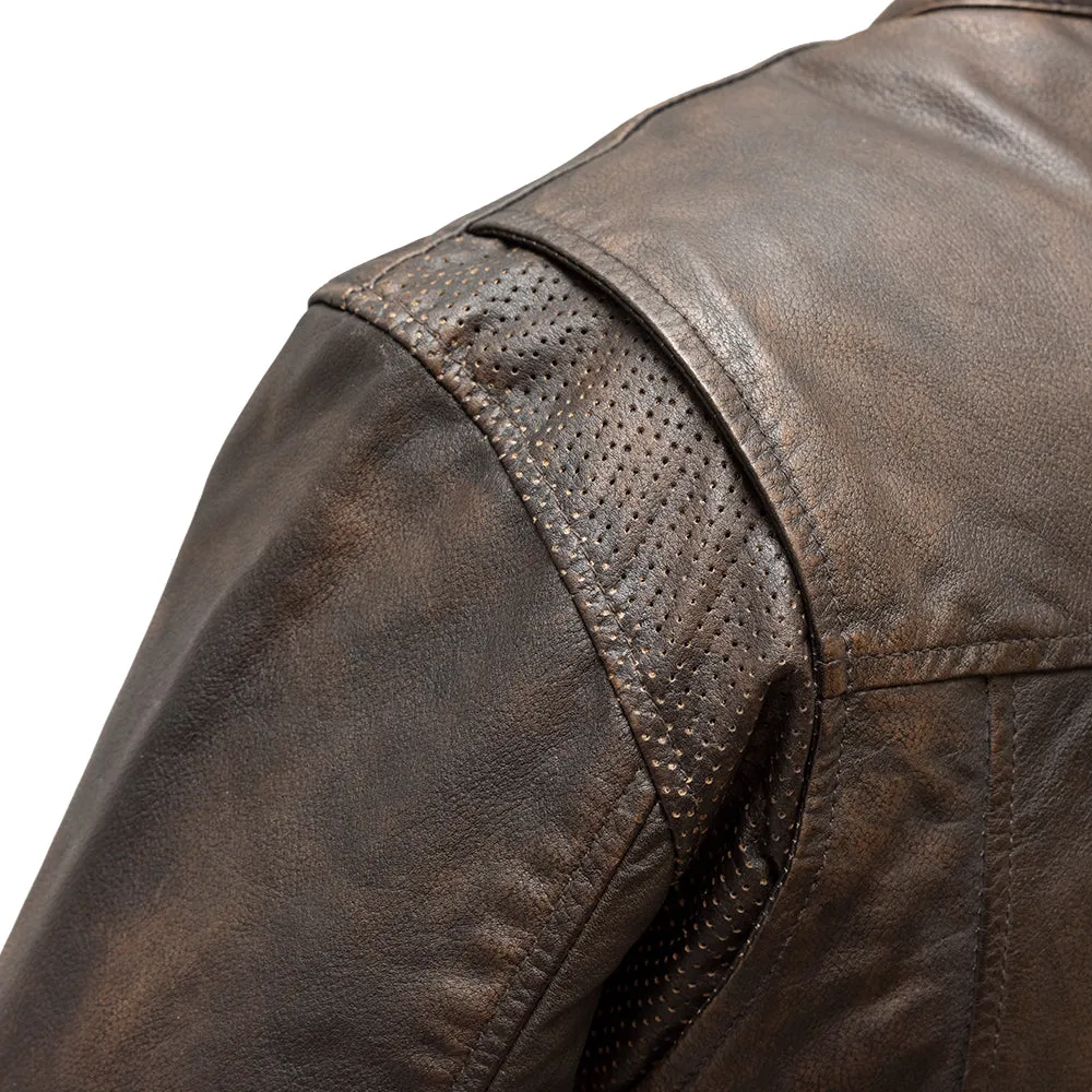 Rocky Men's Motorcycle Leather Jacket