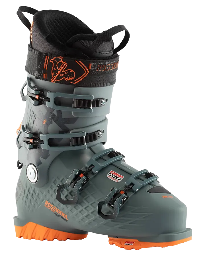 Rossignol Track 130 Black/Green 2023 | Snow Ski Boots Mens | Snow Skiers Warehouse