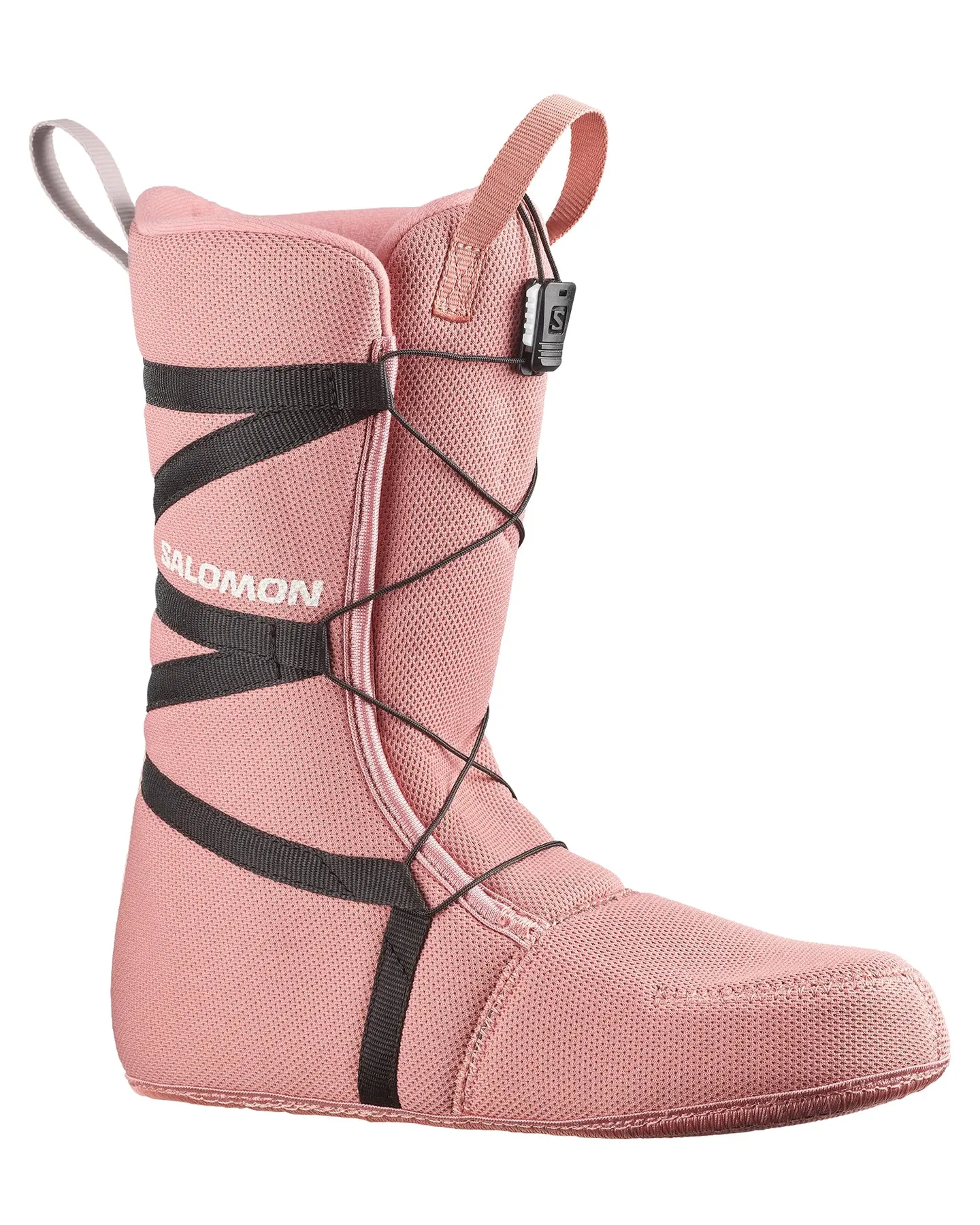 Salomon Women's Pearl Boa Snowboard Boots - Ash Rose/Lilac Ash/White - 2024