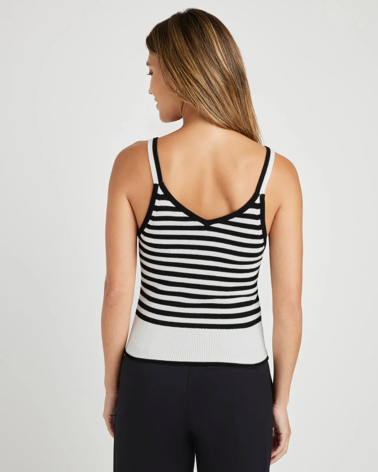 Santina Stripe Sweater Tank