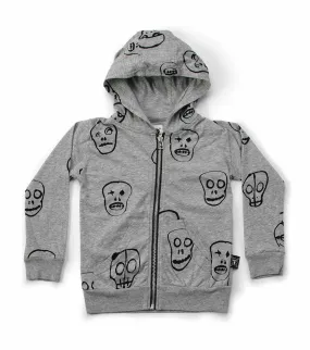 skull mask hoodie