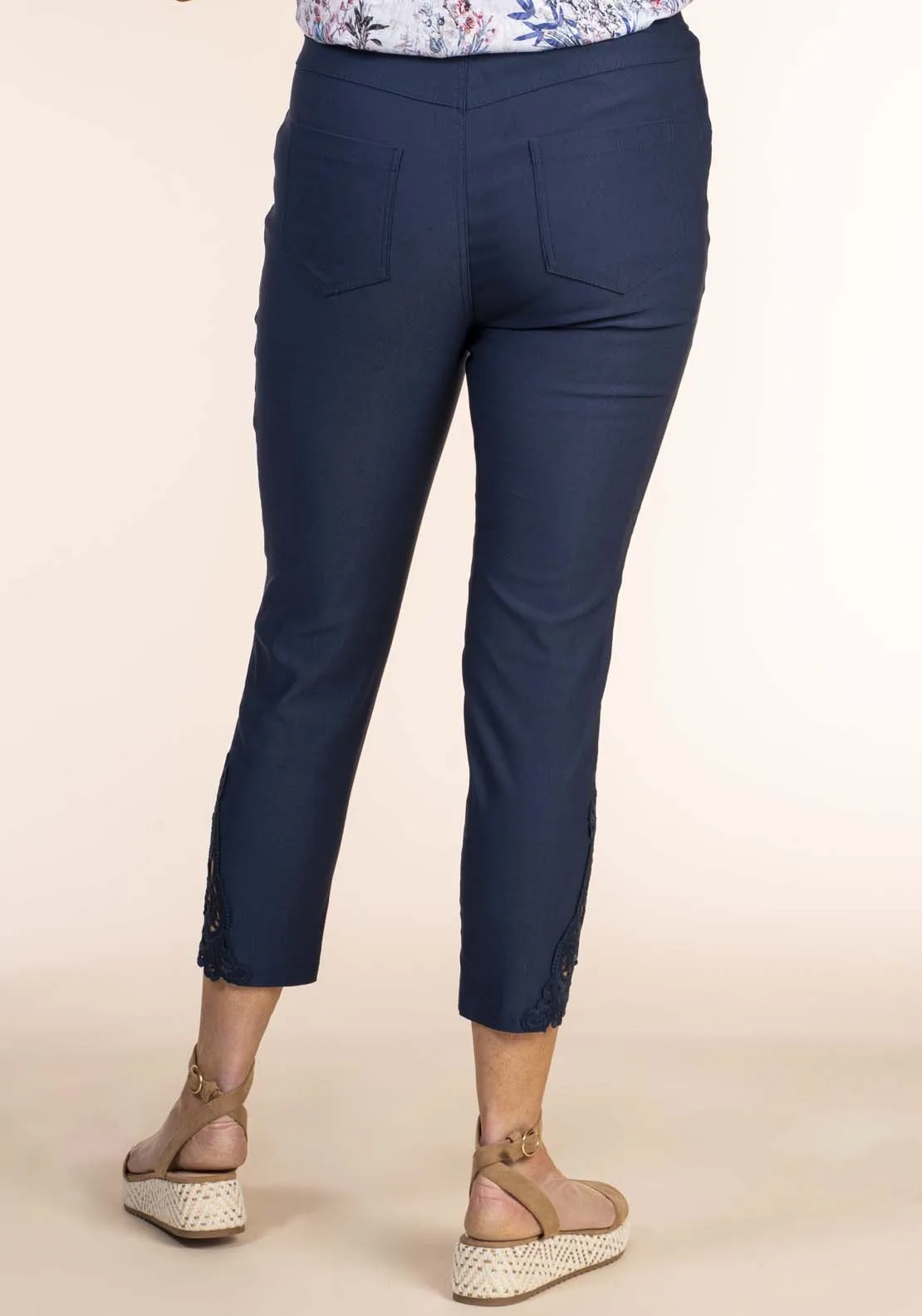 Soft Handfeel Capri - Navy