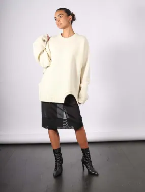 Soft Lambswool Sweater - Ivory