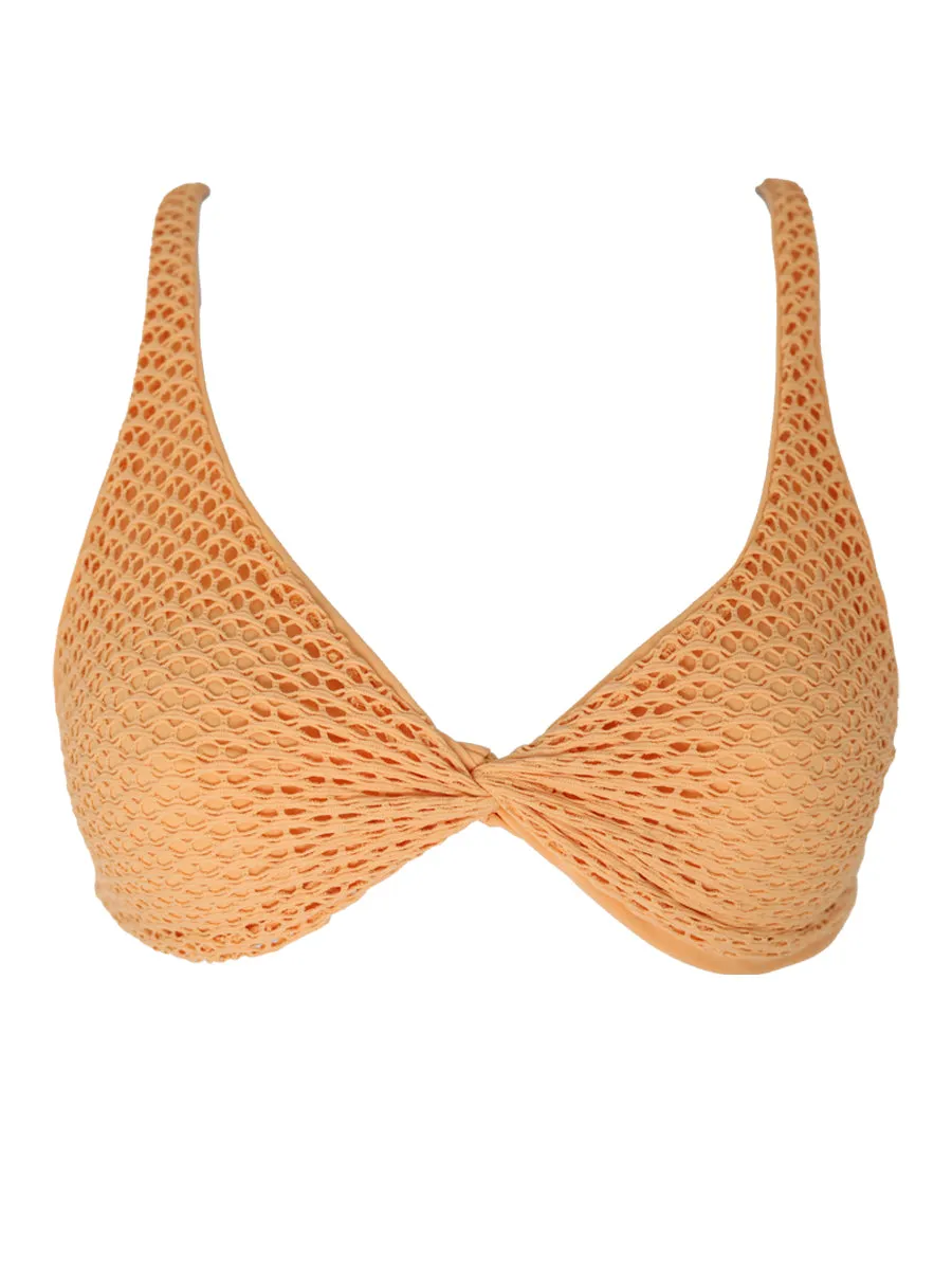 SOVANNA top - Mesh Orange