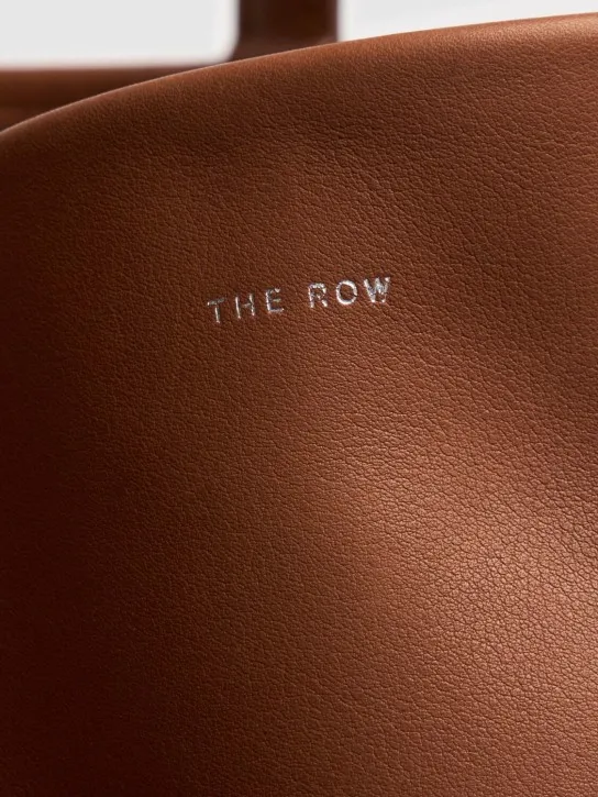 The Row   Large Park saddle leather tote bag 