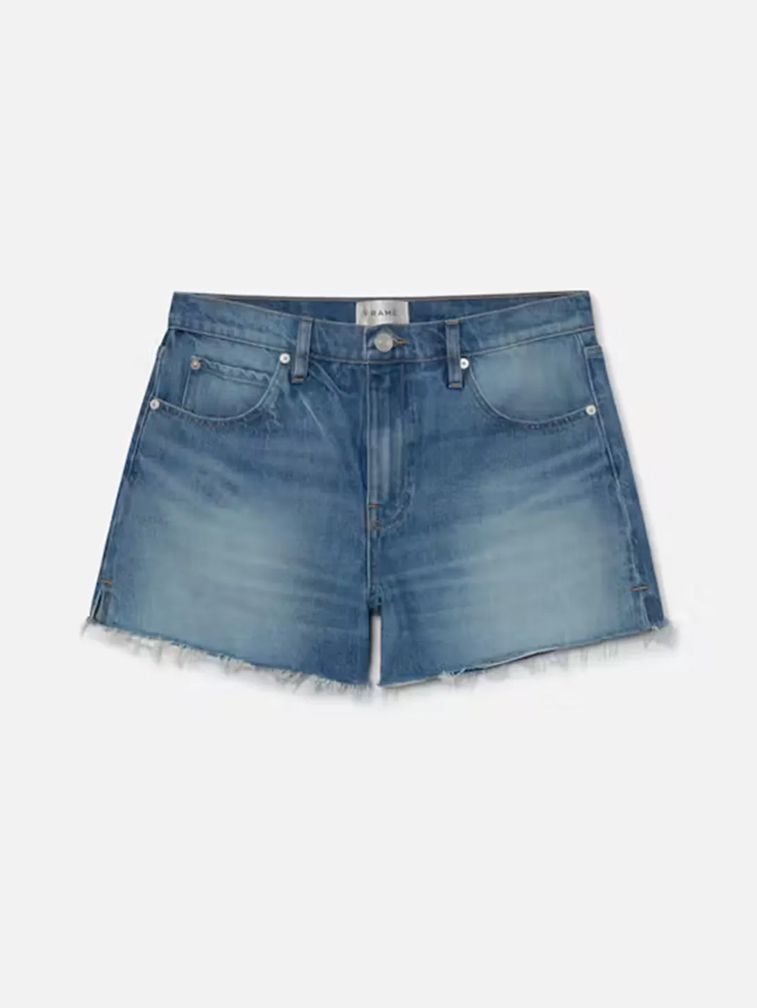 The Vintage Relaxed Short Raw Fray - Libra