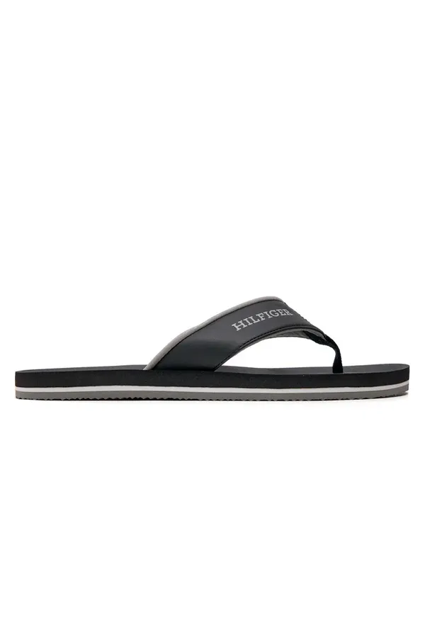 Tommy Hilfiger 1985 Flip-Flops Logo Black