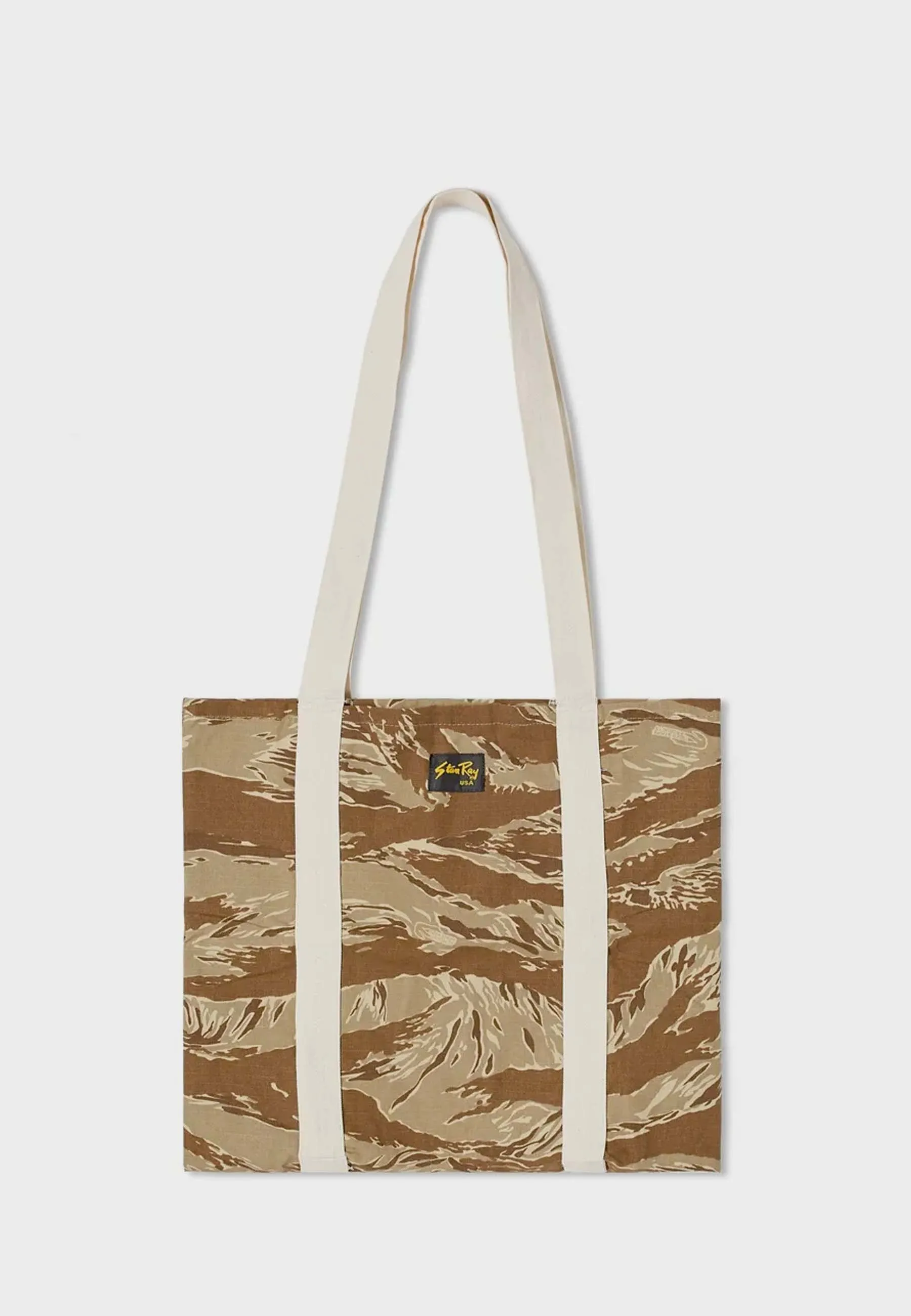 Tote Bag - khaki tiger ripstop