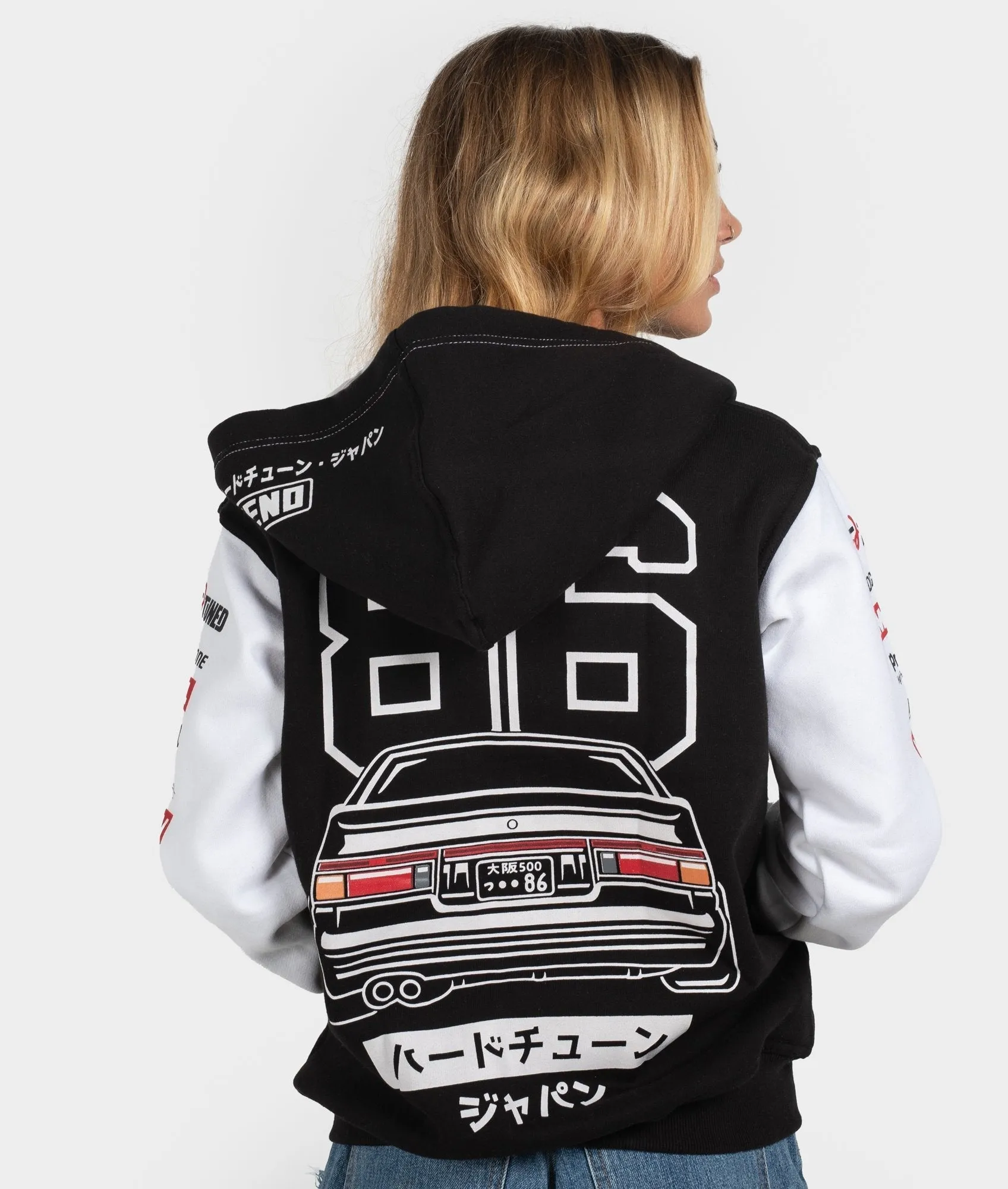 Toyota AE86 Trueno Womens Hoodie