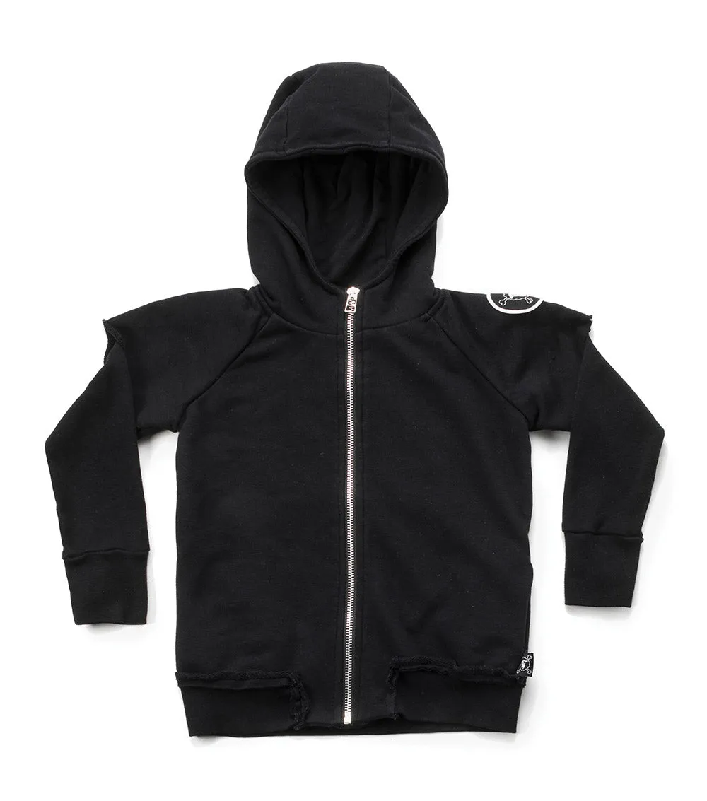 twofer zip hoodie