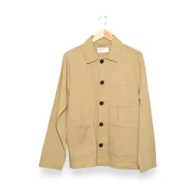 Universal Works Field Jacket herringbone cotton sand P28007