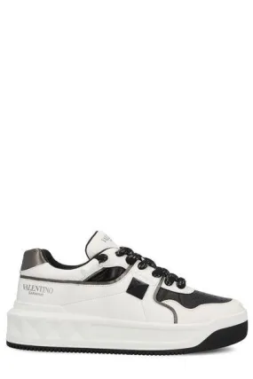 VALENTINO One Stud XL Lambskin Leather Sneaker