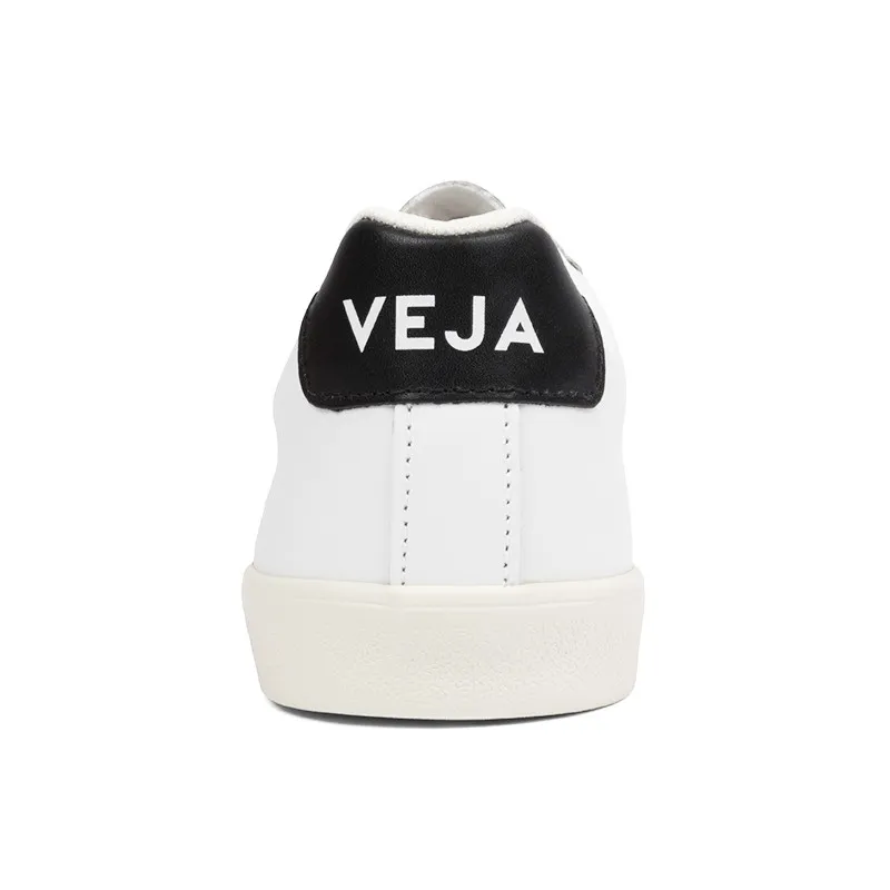 Veja Esplar Leather Black Logo Sneaker