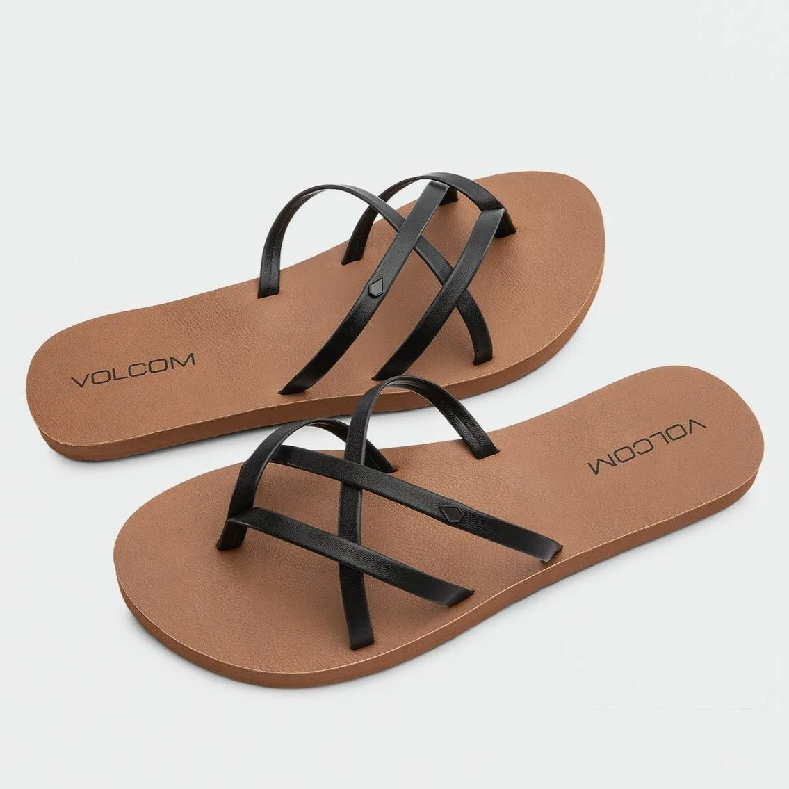 Volcom New School II Women's Sandals - Black