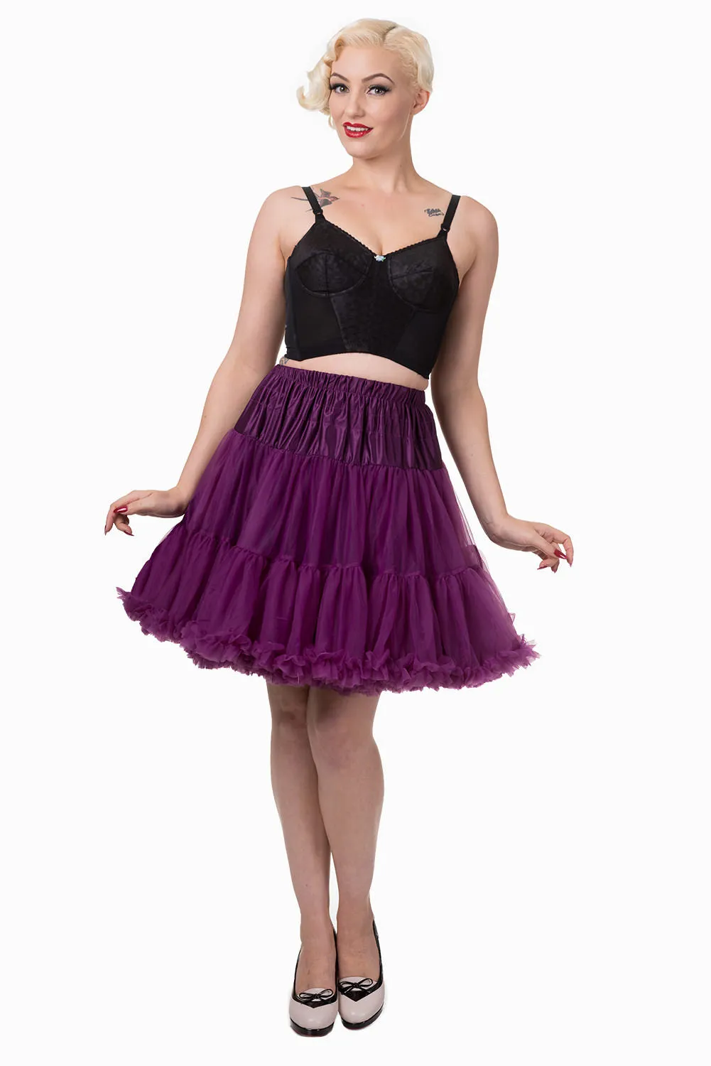 Walkabout Petticoat in Aubergine