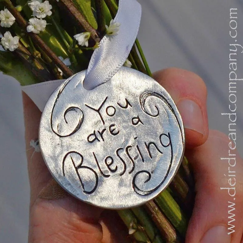 You Are a Blessing Pewter Ornament